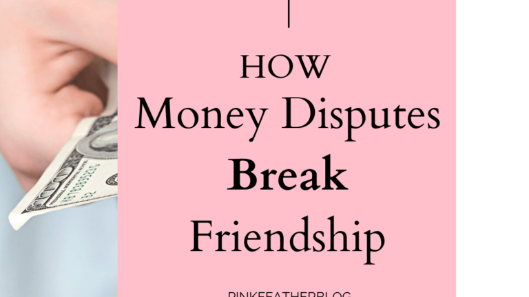 Money break friendship A guide on money transactions with friends - Pink Feather Blog