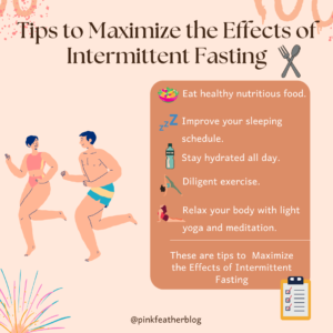The Science Behind Intermittent Fasting- Easy way to lose weight - Pink Feather Blog - Easiest way to loose weight